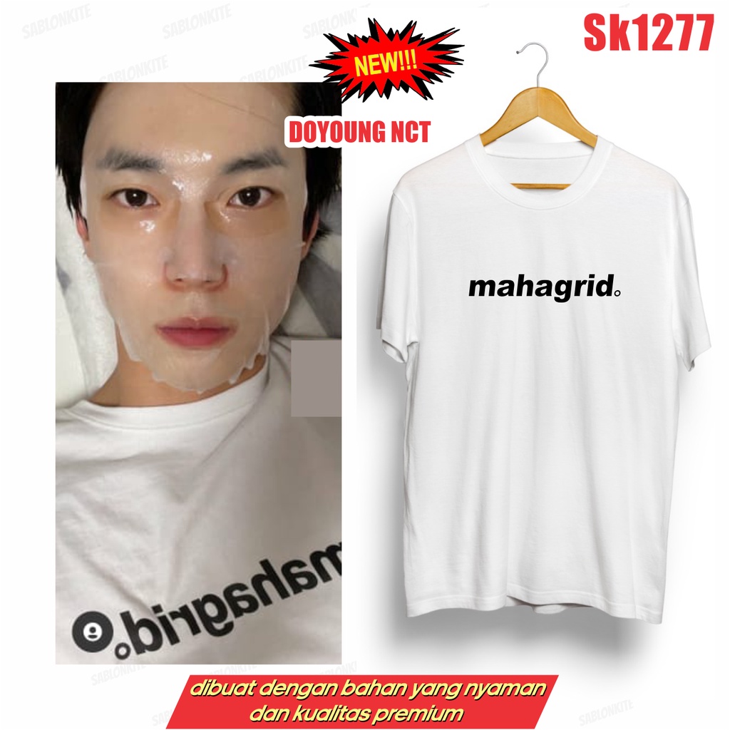 MURAH!!! KAOS NCT DREAM DOYOUNG MAHAGRID. SK1277 UNISEX ADA KAOS ANAK