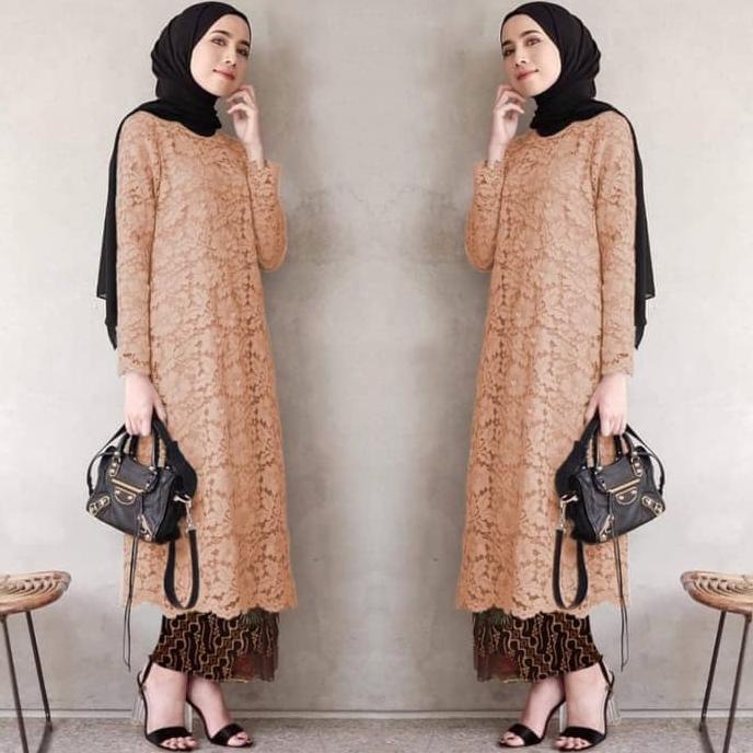 Atasan Kebaya Brukat Tunik Coksu dan Warna Lain nya