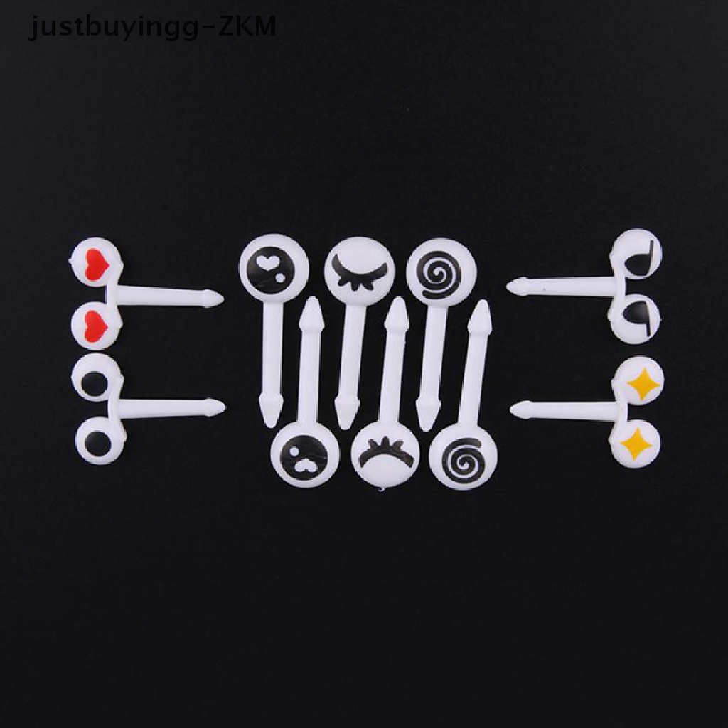 [justbuyingg] Fruit Fork Mini Cartoon Children Snack Cake Dessert Food Fruit Toothpick Fork [zkm]