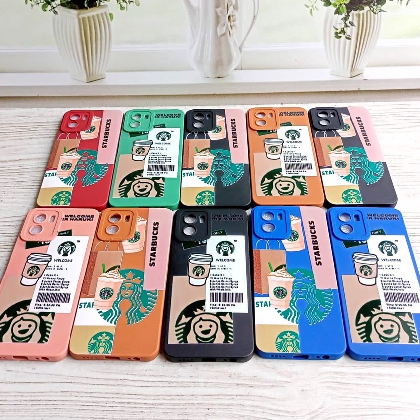 CASE STARBUCKS BAHAN PRO CAMERA TERANYAR SAMSUNG J2 PRIME J2PRIME A10S A11 A12 M11 M12 A13 A22 A23 A32 A33 A52 A53 4G 5G