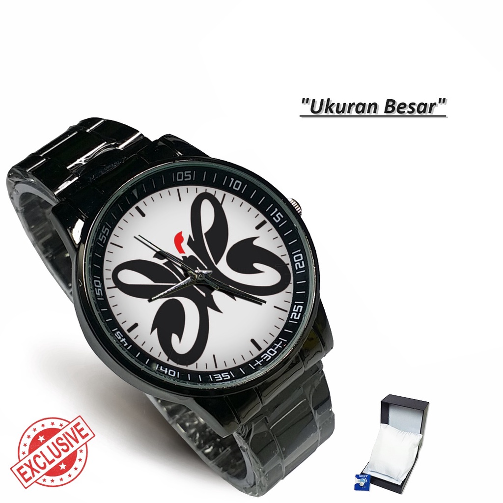 Jam Tangan Rantai Couple SLANK Motif 4