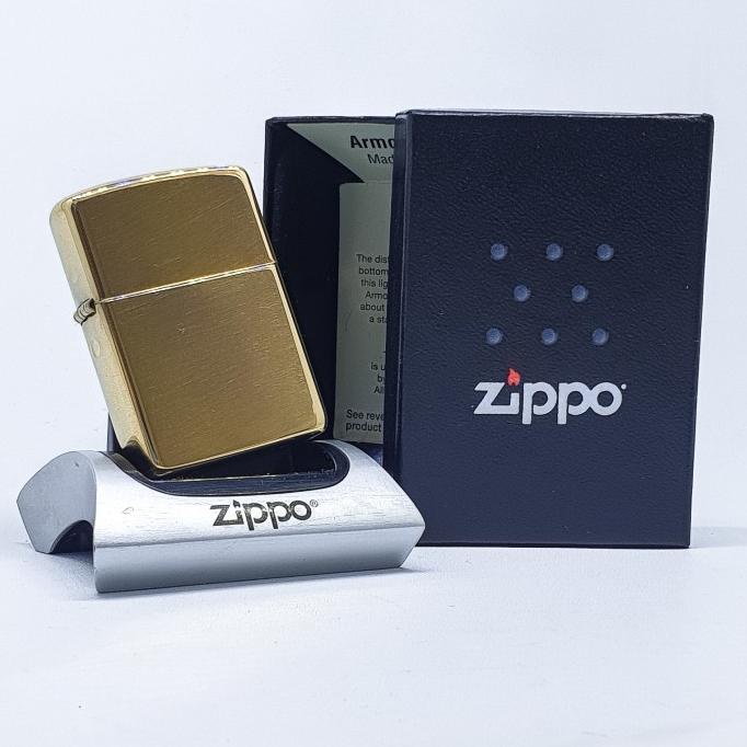 Original Zippo Armor High Polish Brass Gold 169