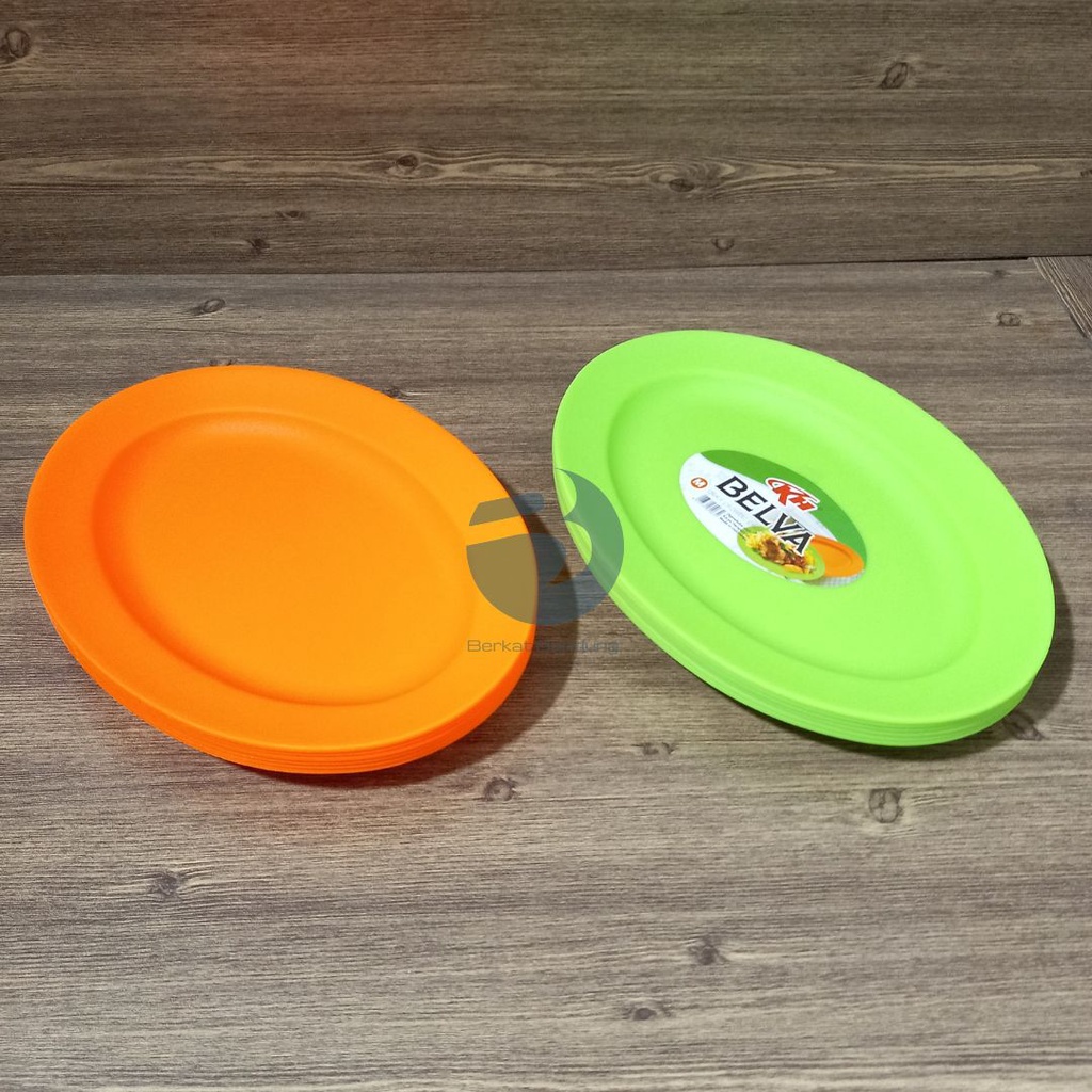 PIRING SAJI PLASTIK / LODOR PLASTIK OVAL KH BELVA 10&quot;