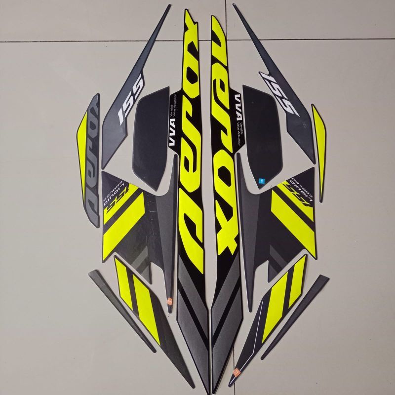 striping list stiker yamaha aerox new 155 vva tahun 2021 2022 ready stok