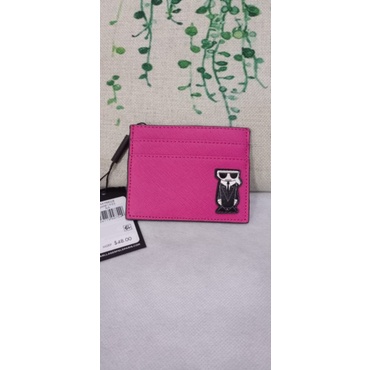 KARL LAGERFELD CARD HOLDER CASE PINK
