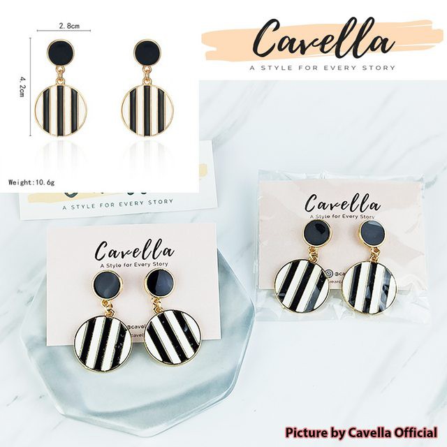 Premium Earring Anting by Cavella - Model : Whitney ER003