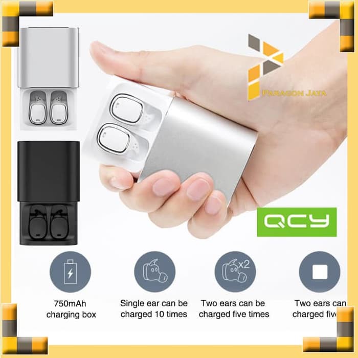 GOLDEN ACC - Order Segera qcy t1 pro mini wireless headset bluetooth earphone headphone