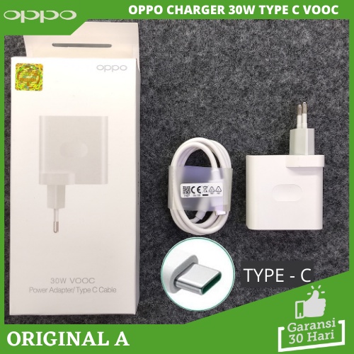 Charger OPPO Reno 4 / reno 4F Reno 5 Reno 5F Vooc 30W 4.0 Original A