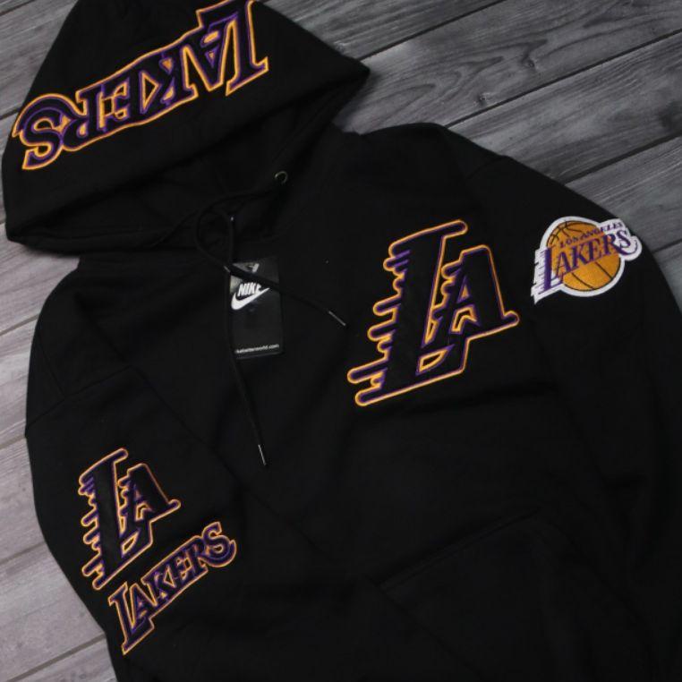 ORIGINAL JAKET SWEATER HOODIE LAKERS/HOODIE PRIA LAKERS FULL TAG OVERSIZE/HOODIE TERBARU