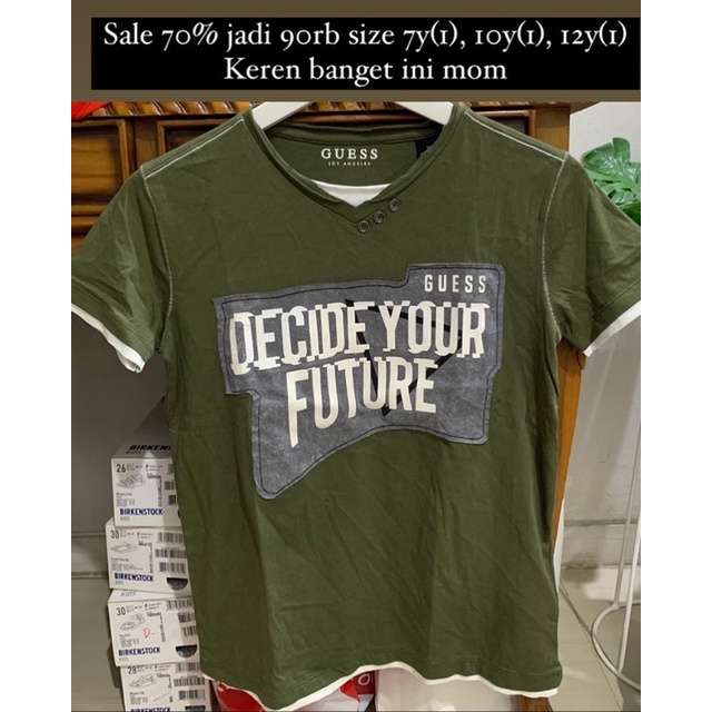 kaos guess boy sale 70%