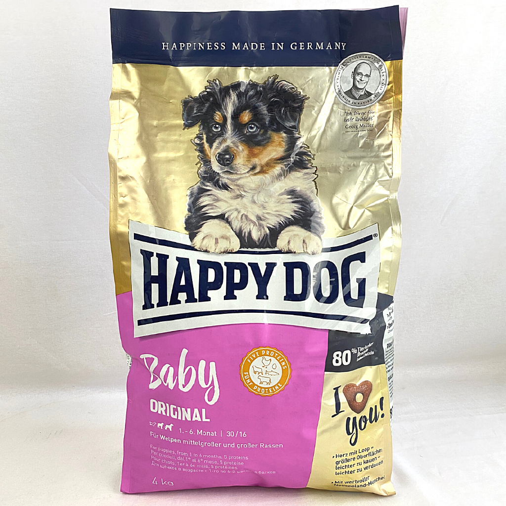 

HAPPYDOG Makanan Anakan Anjing SUPREME Young Baby Original 4kg