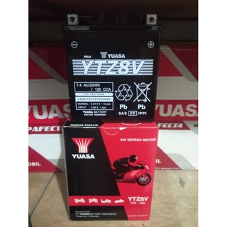 Jual Aki Motor Yuasa YTZ8V Aki Motor HONDA CBR 250 CRF 250 Rally