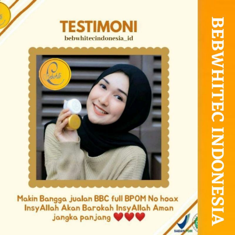 BEBWHITE C SKINCARE PAKET GLOW BBC ORIGINAL BPOM-3