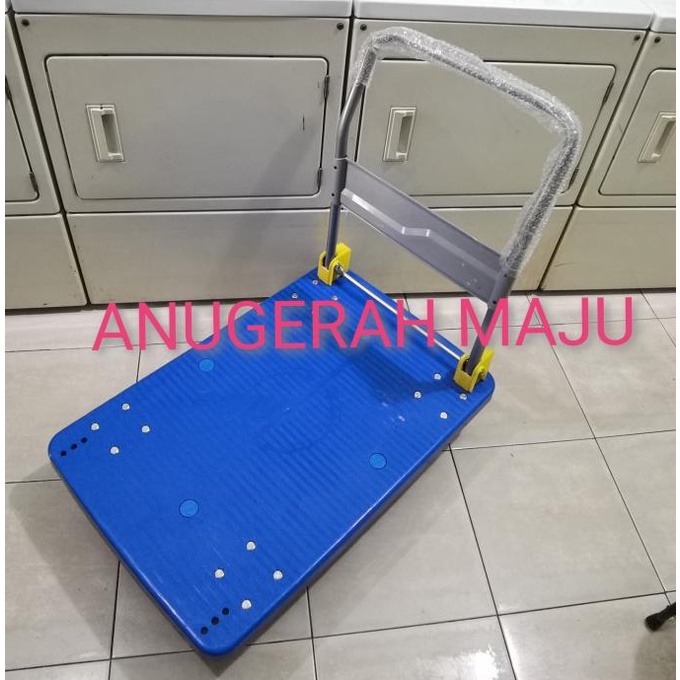 Handtruck Fiber Denko 300 Kg/Troli/Trolley/Dorongan Lipat Barang