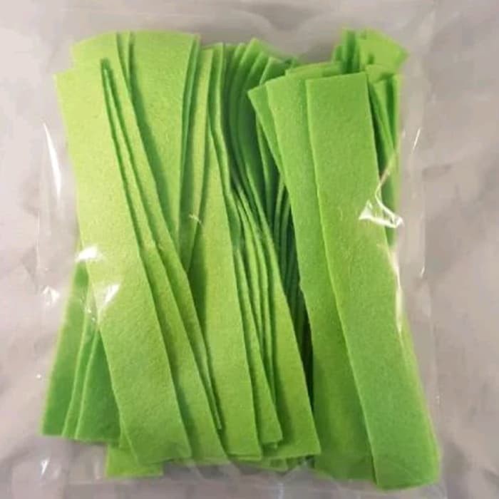 Grosir Kain Flanel Hidroponik Isi 60 PCS Uk 2x25 Cm hp335