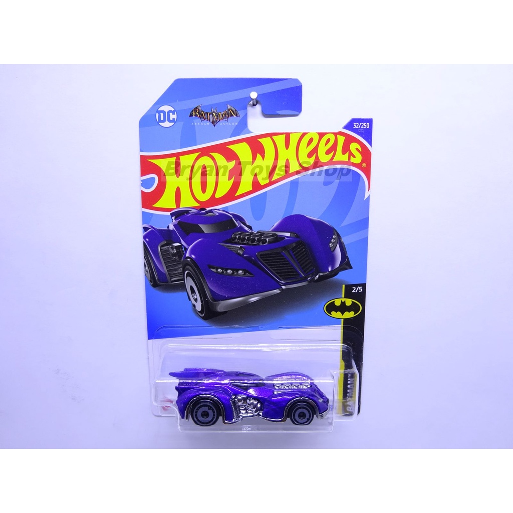 Hot Wheels Batman : Arkham Asylum Batmobile Ungu