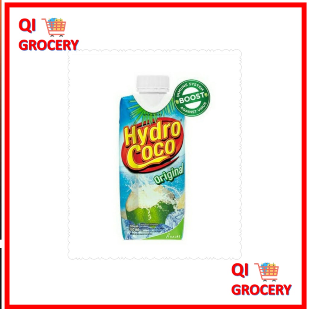 

Hydro Coco 330ml Air Kelapa Asli 1 dus