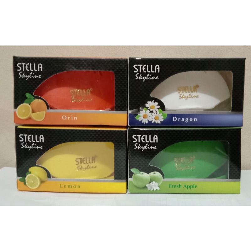 STELLA skyline 70 gr / stella pengharum mobil / parpume mobil/ pewangi mobil