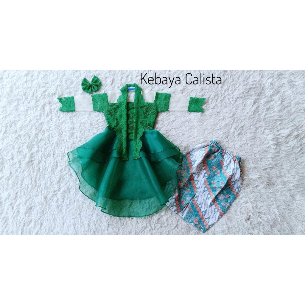 Kebaya Anak Model Calista/Kebaya Modern/Baju Unik