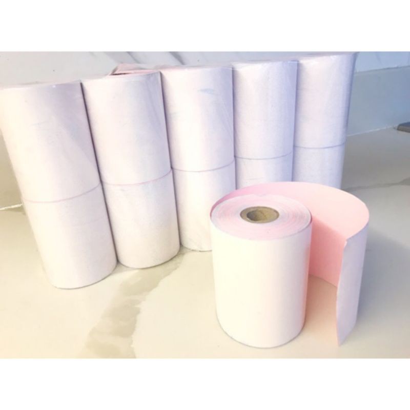 

Struk | Register Paper Roll 75mm x 60mm 2 Ply - 10 roll