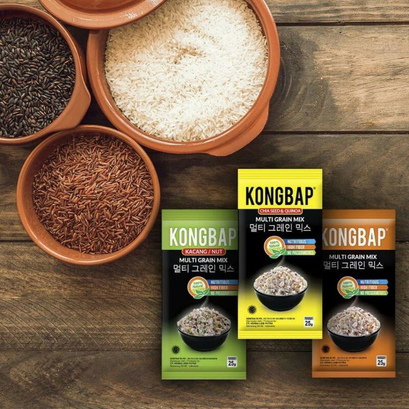 Kongbap Multi Grain Mix For Rice 150gr (6 x 25g)