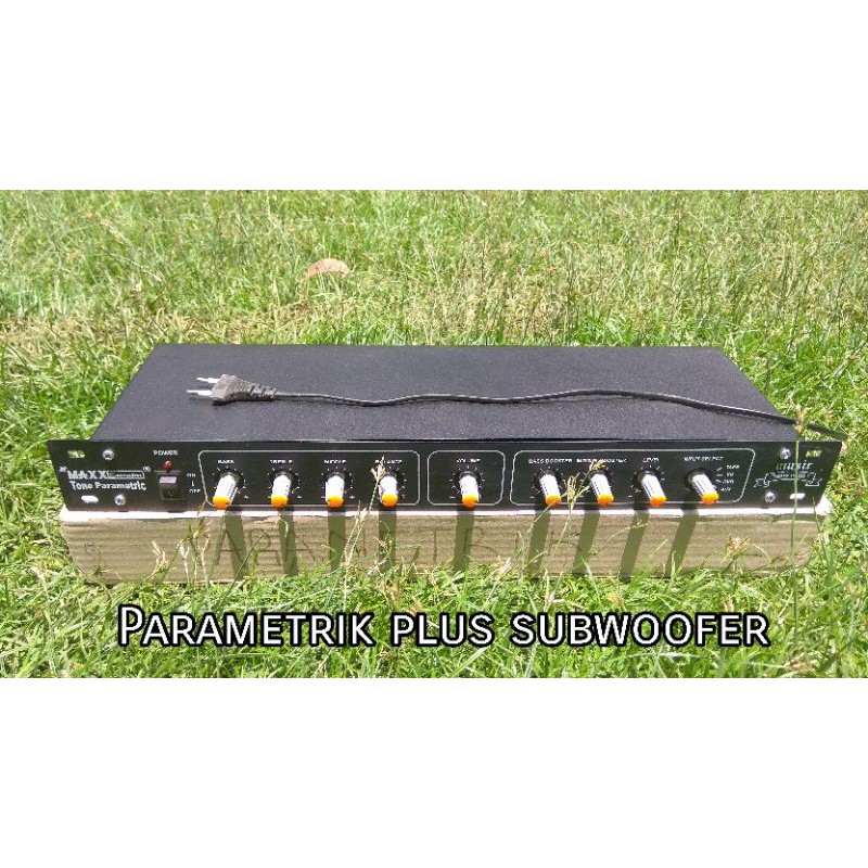 Parametrik plus subwoofer (Siap pakai)