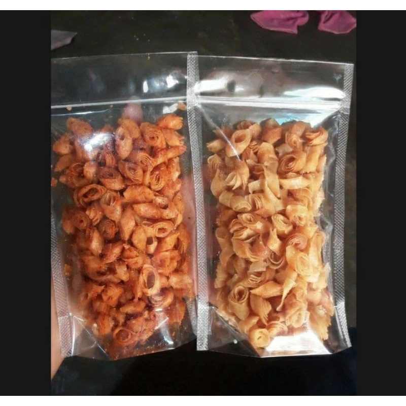 

lumpia kering renyah daun jeruk