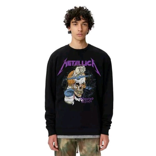 Crewneck H&amp;M Metallica Damage Justice Damage Inc Sweater Metallica HnM Original