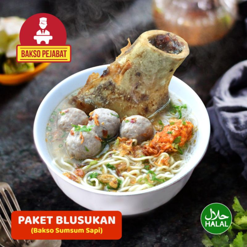

Paket Blusukan Bakso Pejabat 100% Daging Sapi Premium
