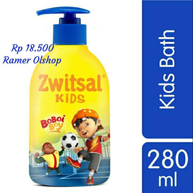 Zwitsal kids bath boboiboy 280ml