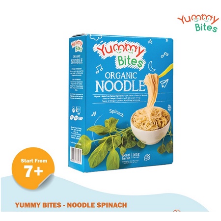 Yummy Bites Organic Noodle / Mie Bayi Organik / MPASI / Mie bayi mpasi