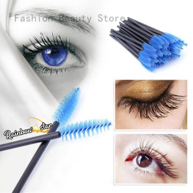 Mascara Wand / Sisir Maskara / Sisir Alis / Sisir Mascara / Spoolie / Sikat Bulu Mata