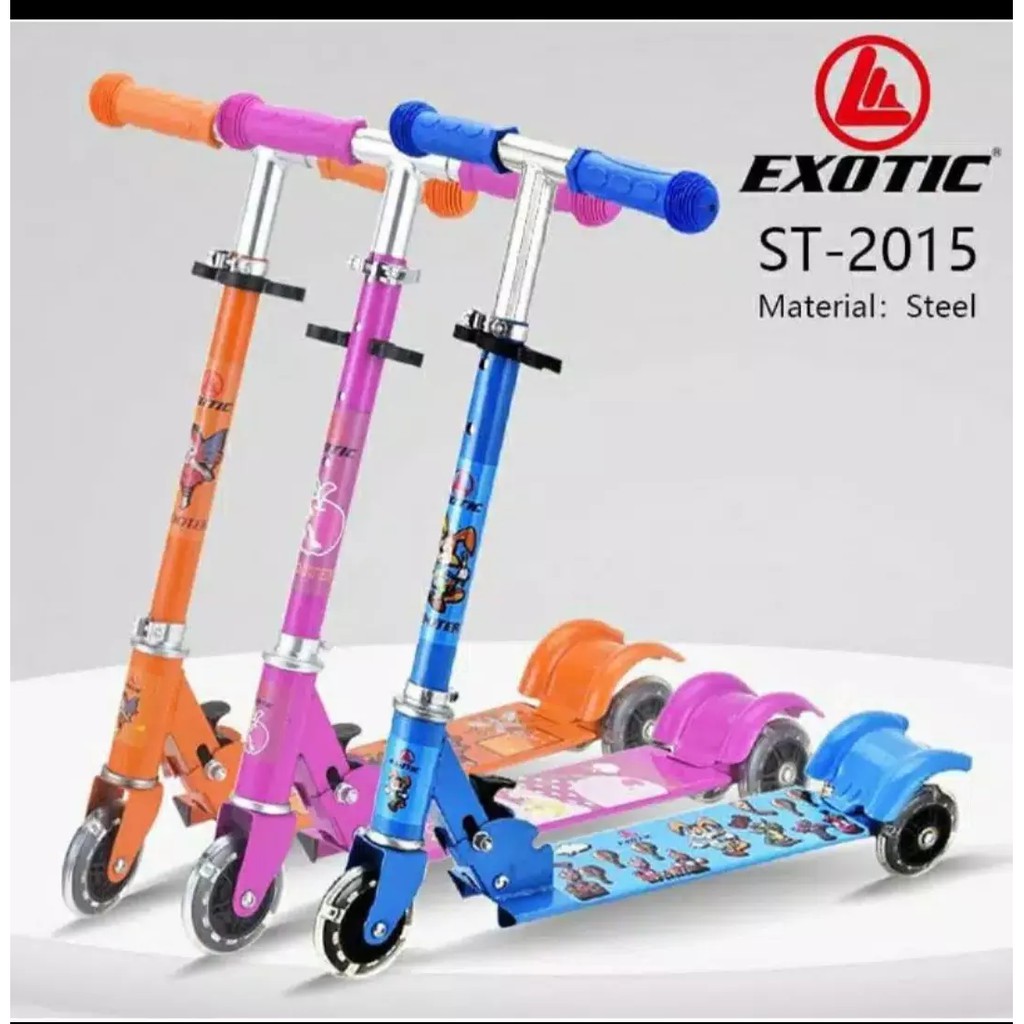 PROMO Skuter otoped anak scooter Exotic ST 2009 2015 Makassar