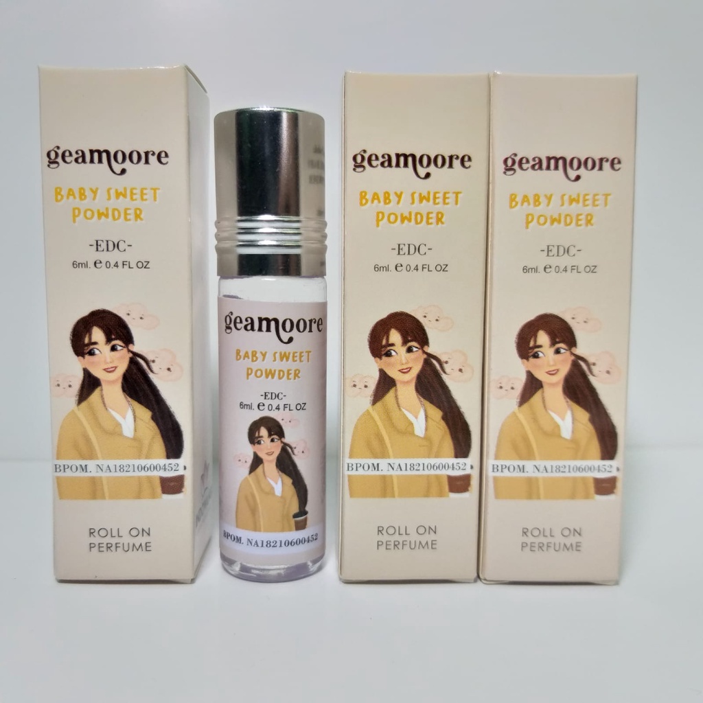 Parfum Geamoore Jomalone Peony Roll On 6ml Original Dengan Box Bisa COD BPOM