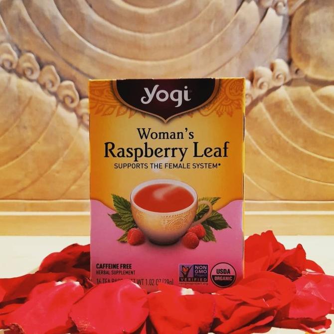 

(BISA COD) Yogi Tea, Woman's Raspberry Leaf, 16 Tea Bags, 29 g BERMUTU Kode 326