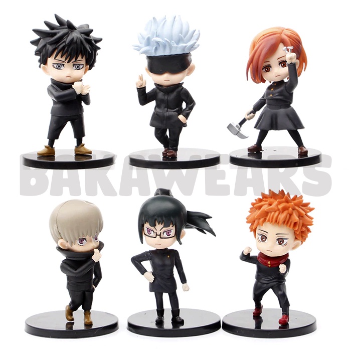 Action Figure Jujutsu Kaisen: Q Posket Chibi Version - Yuji, Megumi, Nobara, Gojo, Inumaki, Maki