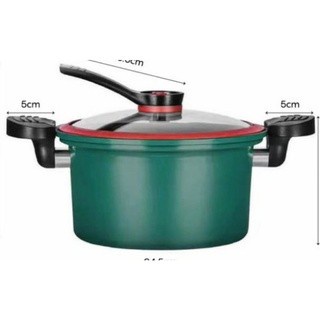 Barangunik2021 -Panci Presto Teflon Pressure Cooker Pot Totipotent 3.5 Liter Omicko