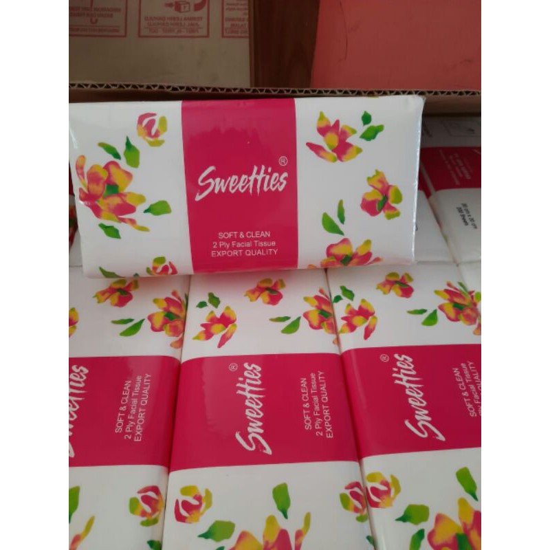 Sweetties Facial Tissue 200 sheets 2ply (Tisu Wajah)