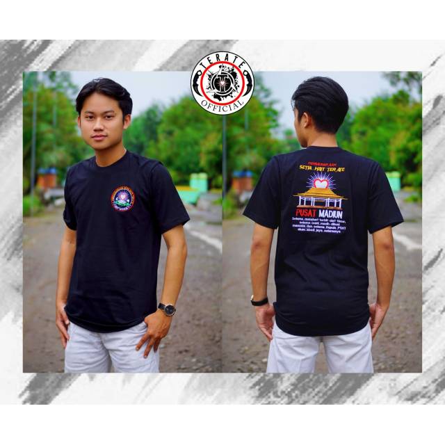 KAOS BORDIR PENDEK PSHT PUSAT MADIUN