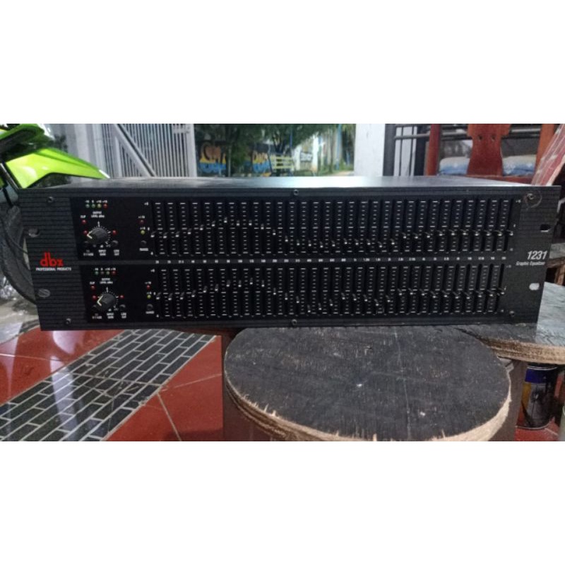 EQ equalizer DBX 1231 seken rasa baru