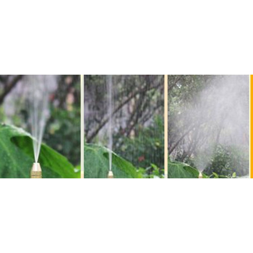 PAKET HANDLE SPRAYER KUNING DENGAN TABUNG SABUN DAN NOZEL KUNINGAN