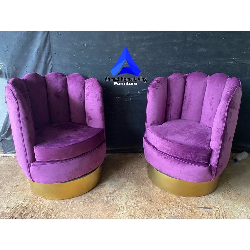 KURSI PUTAR KURSI KERANG KURSI SANTAI KURSI GAMING