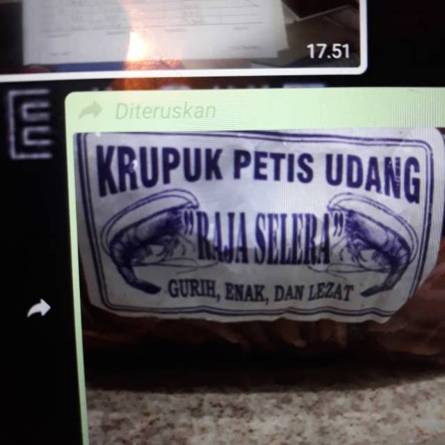 

Kerupuk petis udang