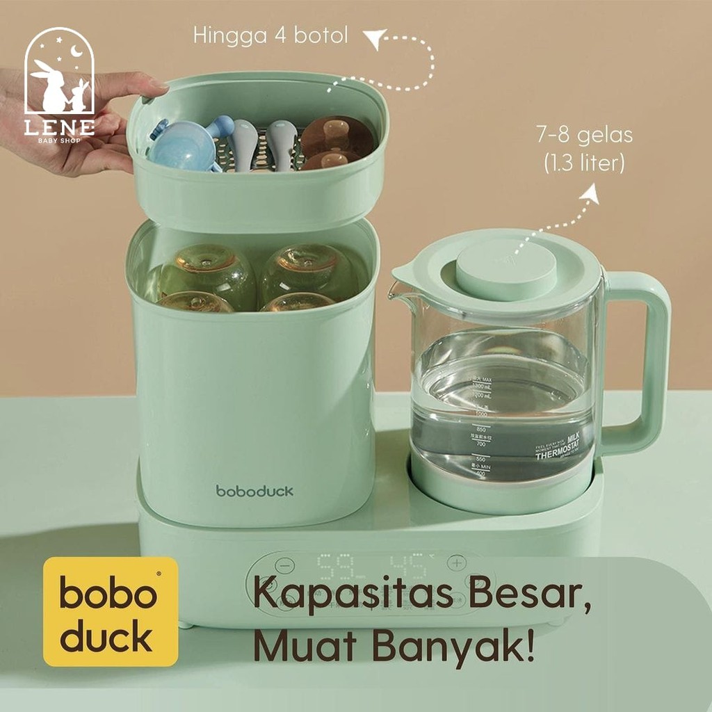 Boboduck Baby Bottle Sterilizer &amp; Milk Warmer Heater Water Kettle F6238