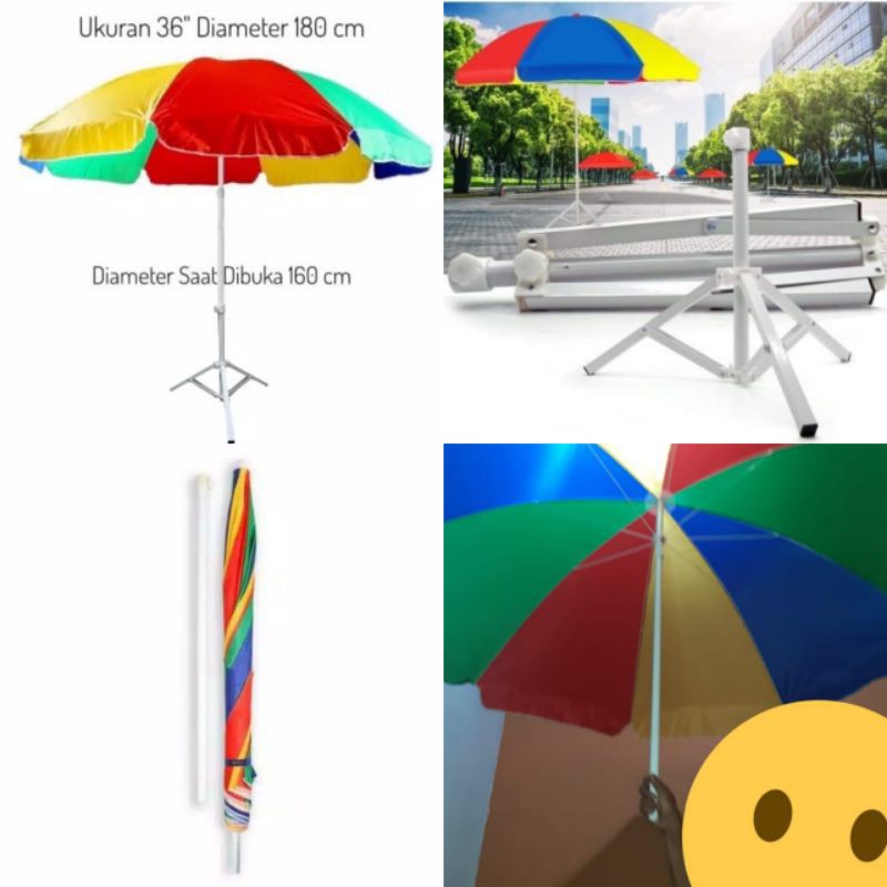 Payung Pantai / Tenda