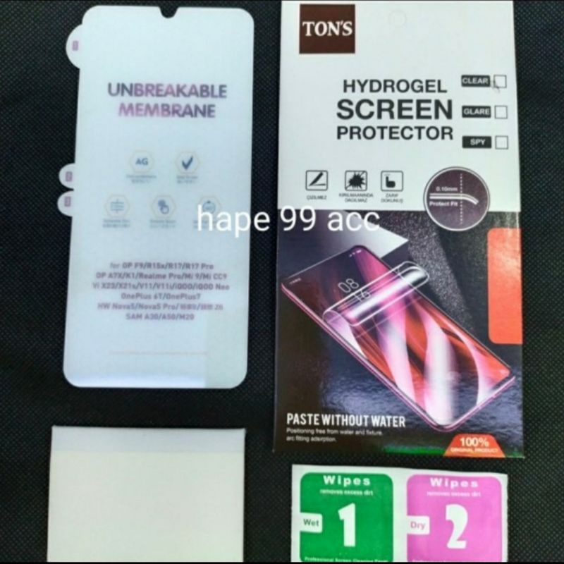 Vivo V21 V20 V20se V20 Se anti gores hydrogel matte screen protector