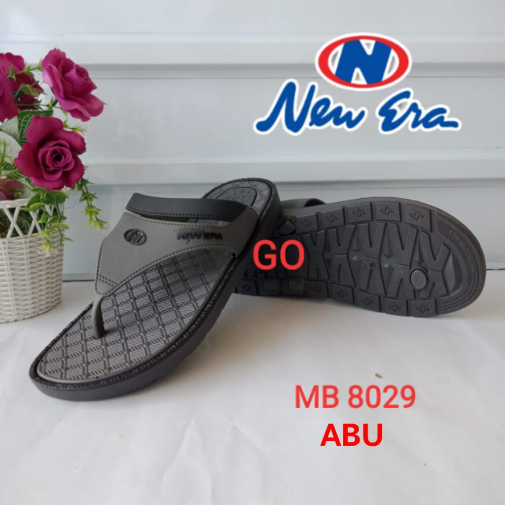 BB NEW ERA MB E 8029 SANDAL JAPIT Pria Sendal Karet Pria 39-43