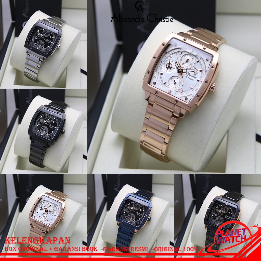 ALEXANDRE CHRISTIE WANITA ORIGINAL JAM TANGAN ALEXANDRE CHRISTIE WANITA JAM ALEXANDER CRISTIE 6376