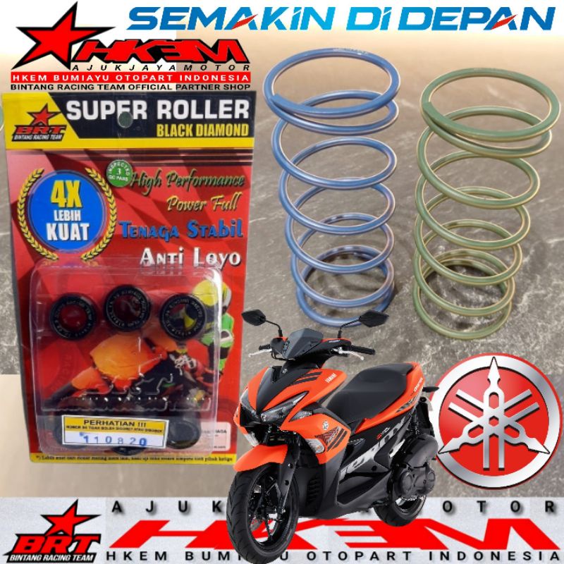 BRT PAKET CVT AEROX PERCVT BRT AEROX NMAX NEW NMAX AEROX NEW ROLLER RACING BRT 9 11 13 GRAM PER CVT 