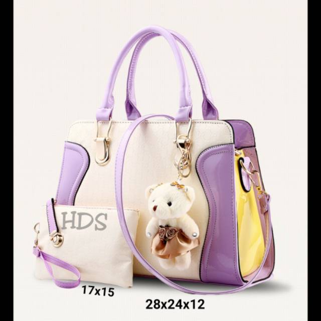 fashion tifani 2in1 free boneka/fashion wanita/tas murah